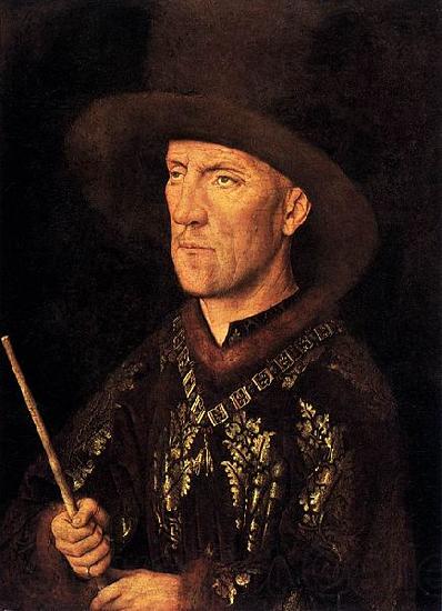 Jan Van Eyck Portrait of Baudouin de Lannoy France oil painting art